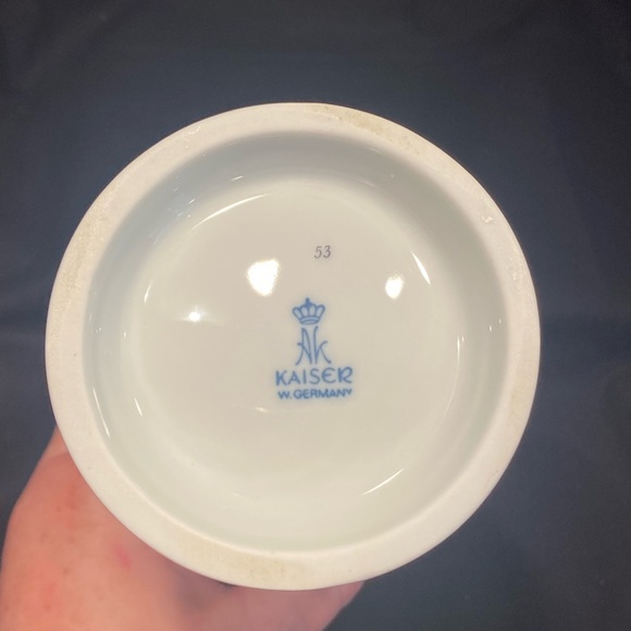 Vase Kaiser W Germany flowered porcelain vase - Picture 6 of 14